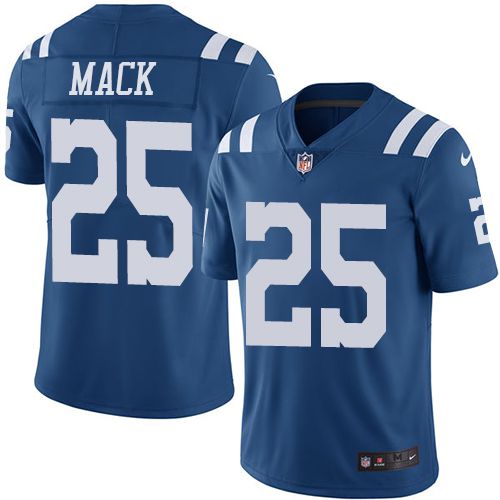Men Indianapolis Colts #25 Marlon Mack Nike Royal Limited NFL Jersey->customized nfl jersey->Custom Jersey